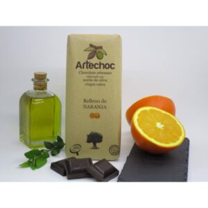 Chocolate Puro Artesano con Naranja