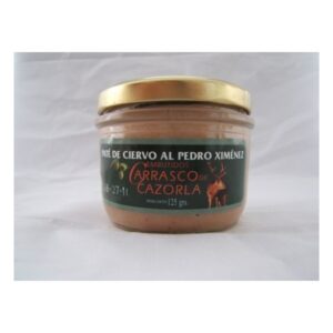 PATE CIERVO AL PEDRO XIMENEZ T-125gr.
