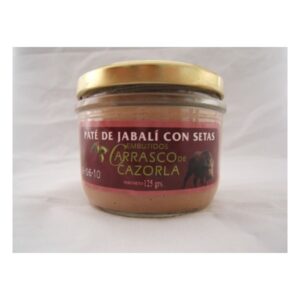 PATE JABALÍ CON SETAS T-125gr.