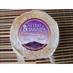 QUESO CABRA SEMICURADO CASTILLO DE BUJARAIZA PZA. 450GR