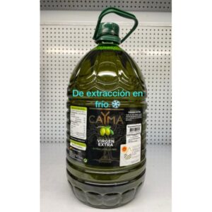 Garrafa Pet. 5 litros caYma AOVE Picual INTENSO Cazorla