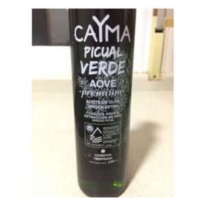 AOVE premium caYma VERDE PICUAL 500ML.