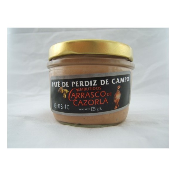 PATE PERDIZ DE CAMPO T-125gr.