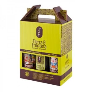 Estuche Pack 6 Cervezas Artesanales Tierra de Frontera Jaén