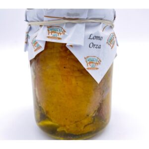 Lomo al Romero MEDALLONES en Aceite Oliva Virgen Extra 450g en AOVE caYma